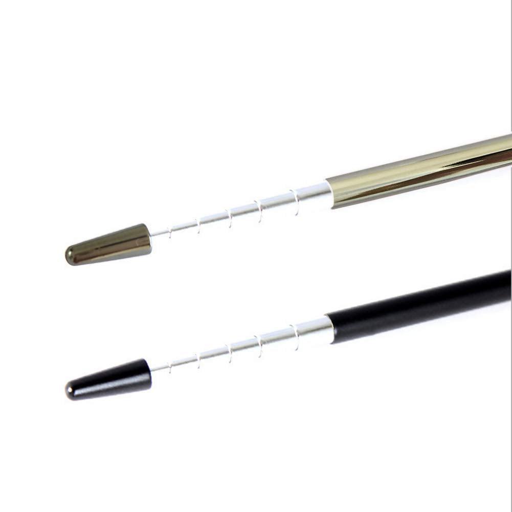 Puntero Telescópico de Metal para Profesores Negro y Plateado con Longitud Extendida
