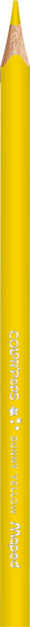 Maped 832016ZV Lápices de Colores X 24, Caja de Metal, pack of/paquete de 24