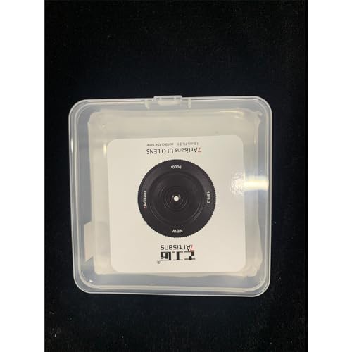 Lente APS-C Prime 18 mm F6.3 Mark Ⅱ 7artisans Negro para Cámaras Fujifilm Sin Espejo