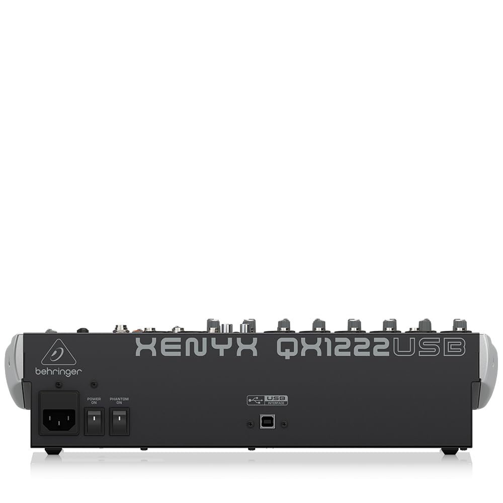 Behringer Qx1222Usb Dj Mixer - Mezclador Para Dj