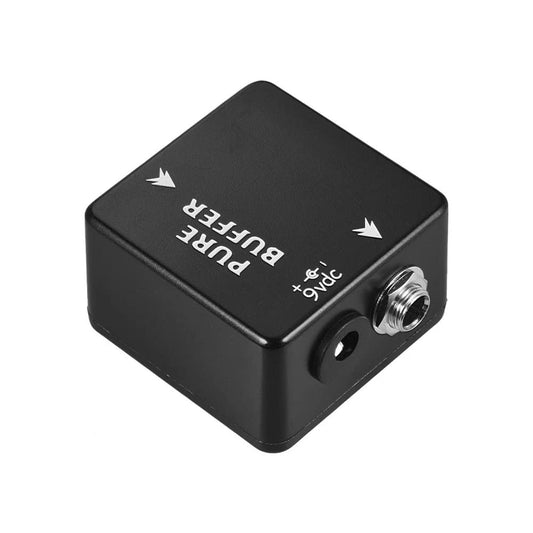 Homesen Pure Buffer Pedal de Efecto de Búfer de Guitarra Negro