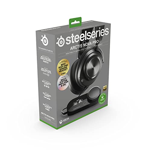 Auriculares Inalámbricos SteelSeries Arctis Nova Pro Negro Sonido Signature para Xbox