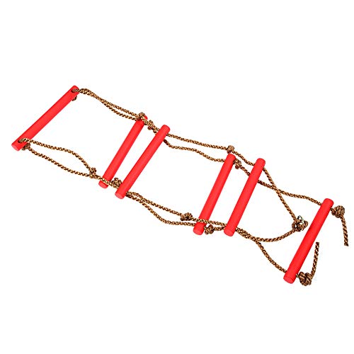 Escalera de Escalada RiToEasysports Verde 6 Secciones para Niños