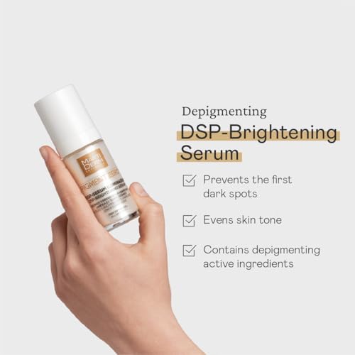 MartiDerm Pigment Zero DSP Sérum facial iluminador despigmentante Suero facial previene y reduce las primeras manchas. Hexilresorcinol + Genisteína + Ácido fítico - 30 Ml