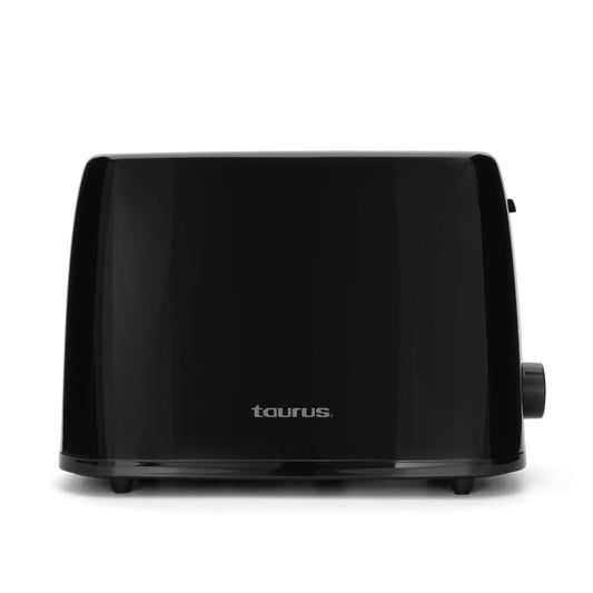 TAURUS LUCERNA | Tostador para Pan | 2 Rebanadas | 6 Niveles de Tostado | Paro automático | Paredes de tacto frío | Amplias aberturas