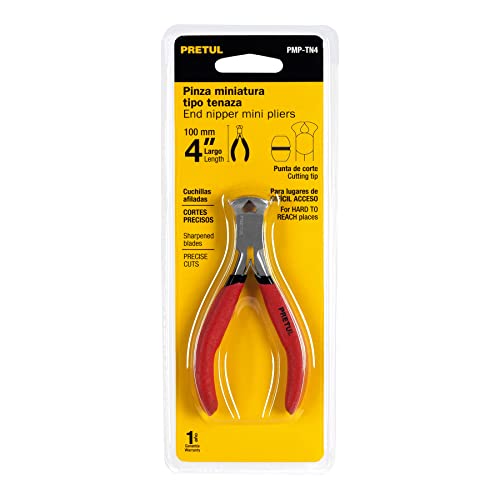 Pretul PMP-TN4, Pinza miniatura, tipo tenaza 4", mango comfort grip