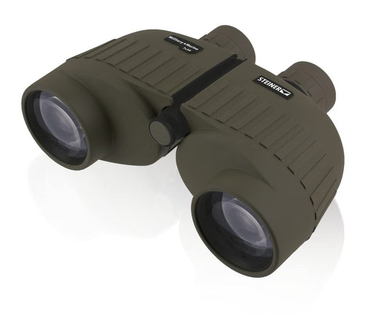 Binoculares Steiner Military-Marine Verde 7x50 Ligereza y Precisión Táctica Impermeables