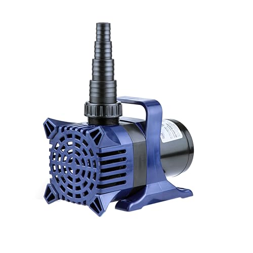 Bomba de Agua Sumergible Alpine Corporation 3100 GPH con Cable Largo y Adaptadores para Estanques y Fuentes
