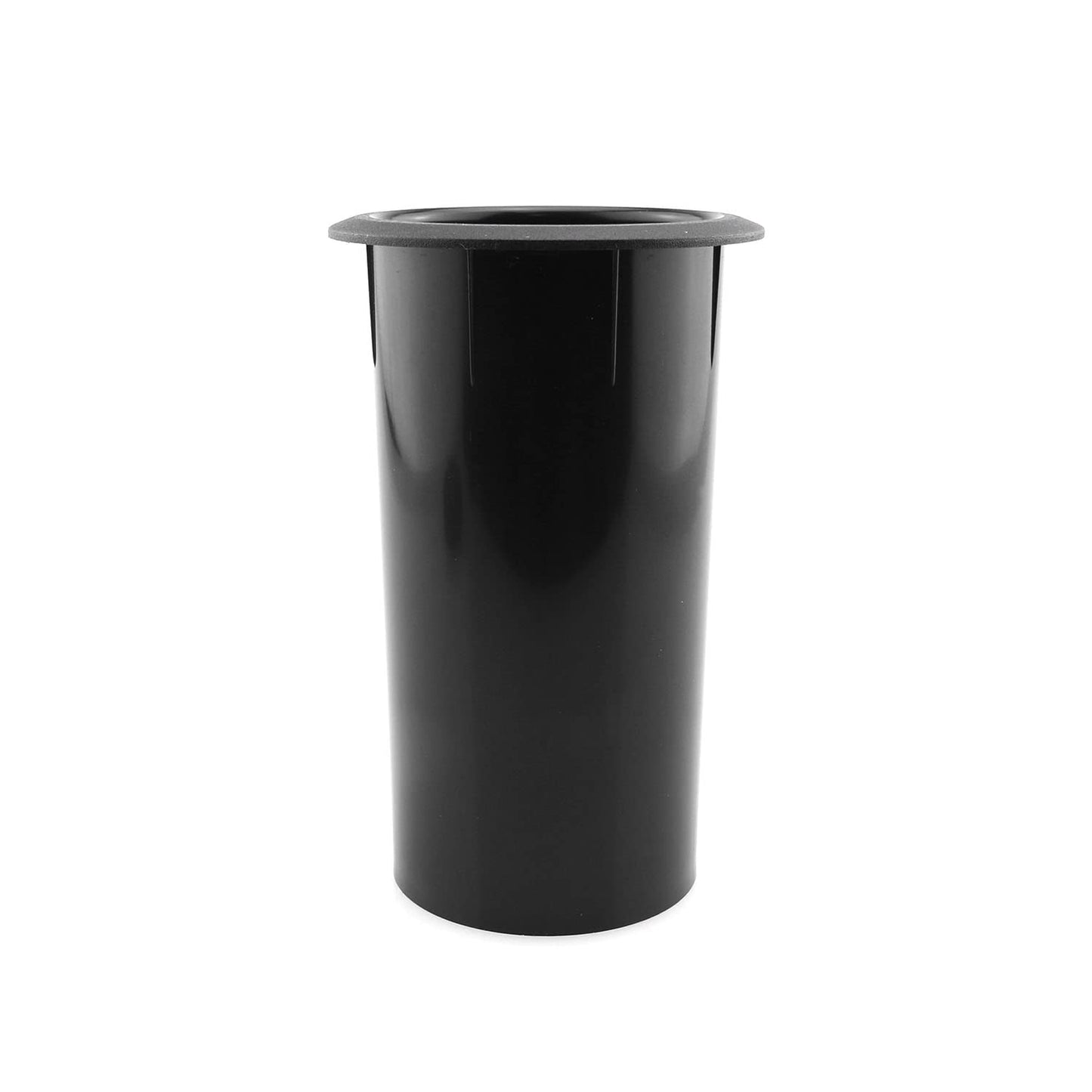 DGZZI - 2 tubos de puerto de altavoz de plástico ABS negro de 111 x 68 mm, 2.68 x 4.37 pulgadas, caja de altavoces, puerto de aire de bajo para altavoz DJ/PA de 2 pulgadas de diámetro de instalación
