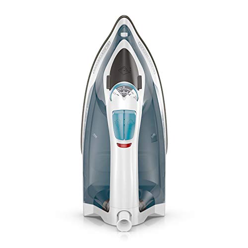 Black+Decker IR06VC BLACK+DECKER - Plancha compacta de vapor fácil, suela antiadherente profesional EvenSteam, azul/blanco, IR06VC, azul