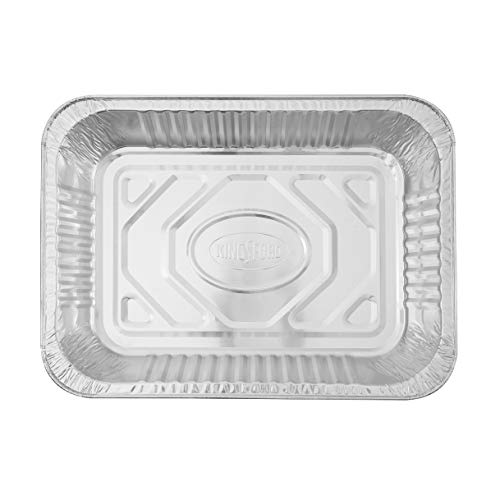 Sartenes de Aluminio Kingsford Grandes Resistentes Desechables para Cocinar y Hornear