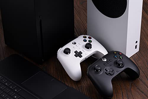 Controlador con Cable 8Bitdo para Xbox Series X y S, Xbox One, Windows 10 y 11 Negro Con Licencia Oficial