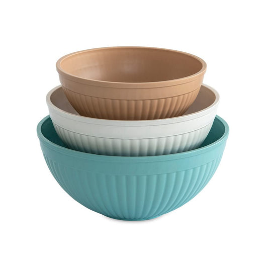 Juego de Cuencos Nordic Ware Tonos Tierra 3 Piezas
