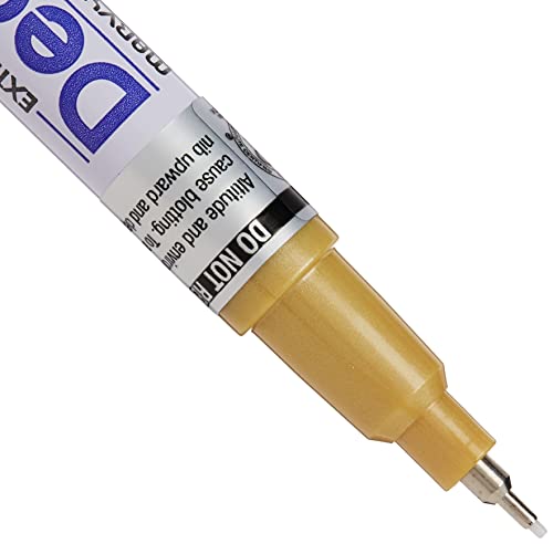 Bolígrafo DecoColor Uchida Plateada Oro de Punta Fina Pack de 3