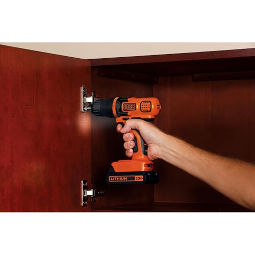 Black & decker LDX120 - Taladro inalámbrico/destornillador