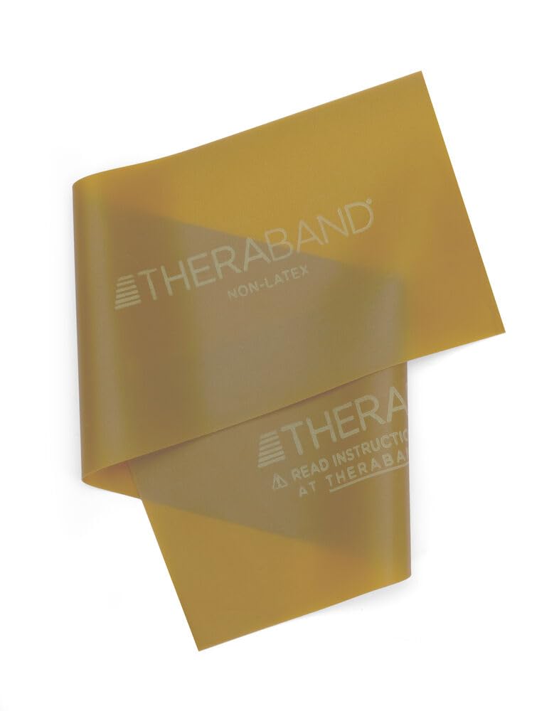 Banda de Resistencia TheraBand dorado Max para Ejercicios y Rehabilitación