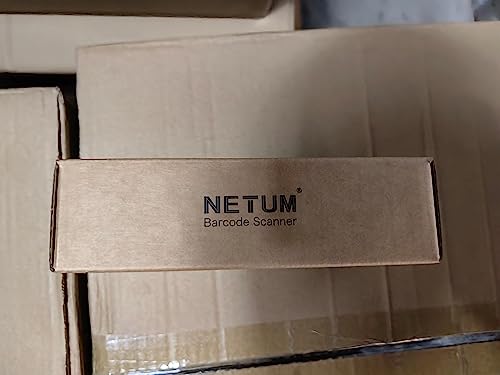 NETUM - Mini escáner de código de barras 1D con Bluetooth, 3 en 1, portátil, automático, USB, inalámbrico, CCD, escaneado de código de barras, compatible con escaneado de visualización, para tabletas,