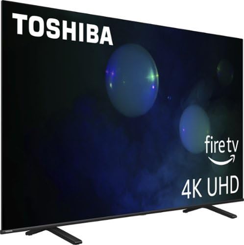 Televisión Toshiba LED 75 Pulgadas Serie C350 4K UHD Smart Fire TV con Control por Voz Alexa Modelo 2023