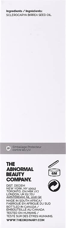The Ordinary 100% Cold-pressed Virgin Marula Oil 30ml