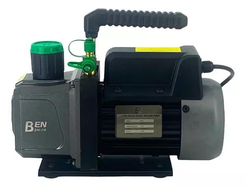 FIXITFAST 5cfm 1/3hp Bomba De Vacío + Manómetro R134a R22 R410a R404a Kit de refrigeración de colector de cuerpo de aluminio con bolsa de transporte para recarga y mantenimiento de refrigeración A/C