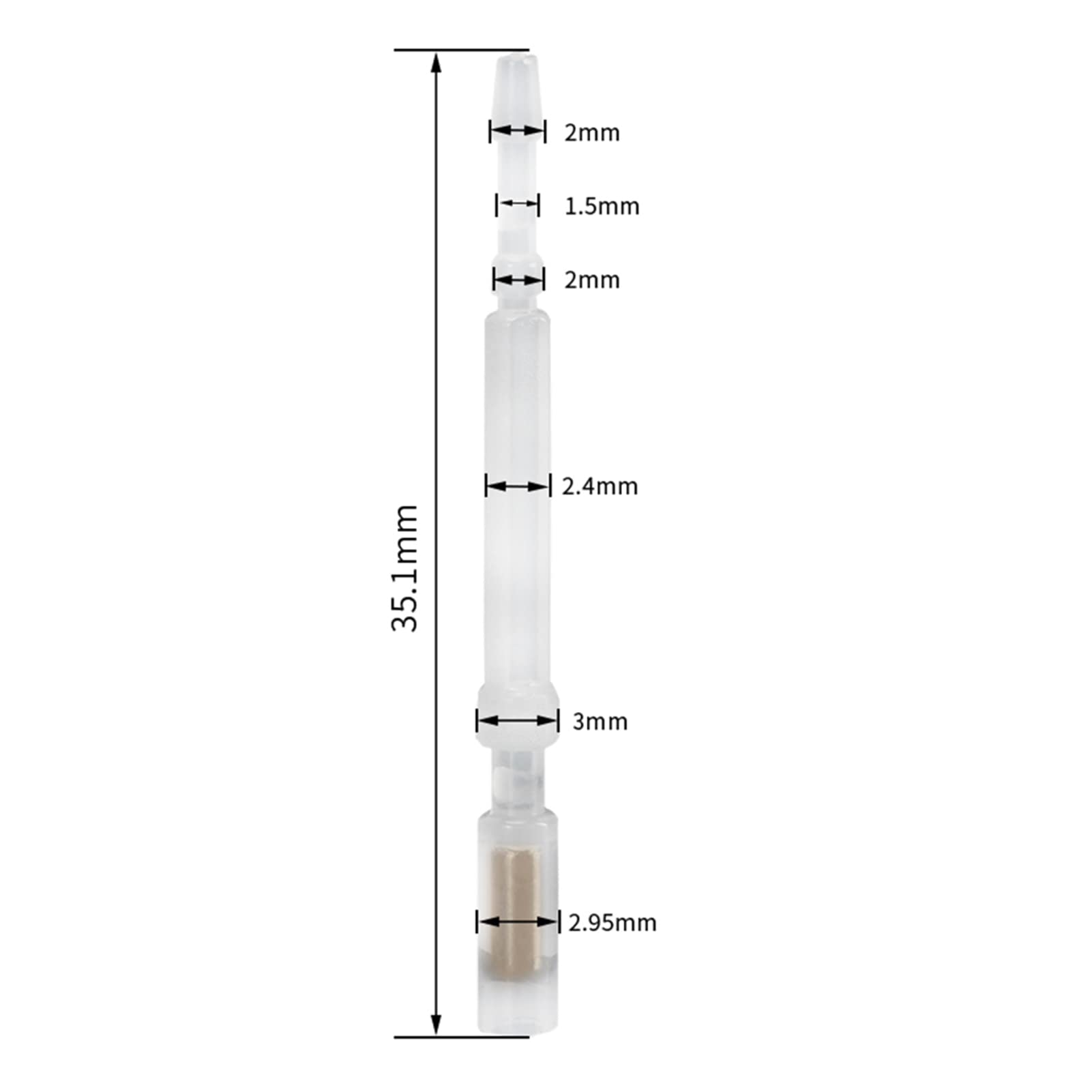Sonda Auto Niveling ENOMAKER Pin de Repuesto Smart para Bltouch 3D Touch CR Touch 5 Piezas