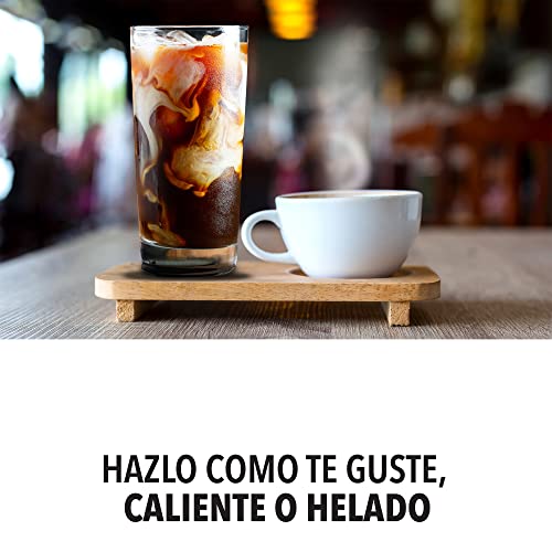 Cafetera Automática PowerXL Negra con Función de Café Helado y Caliente 12 Tazas