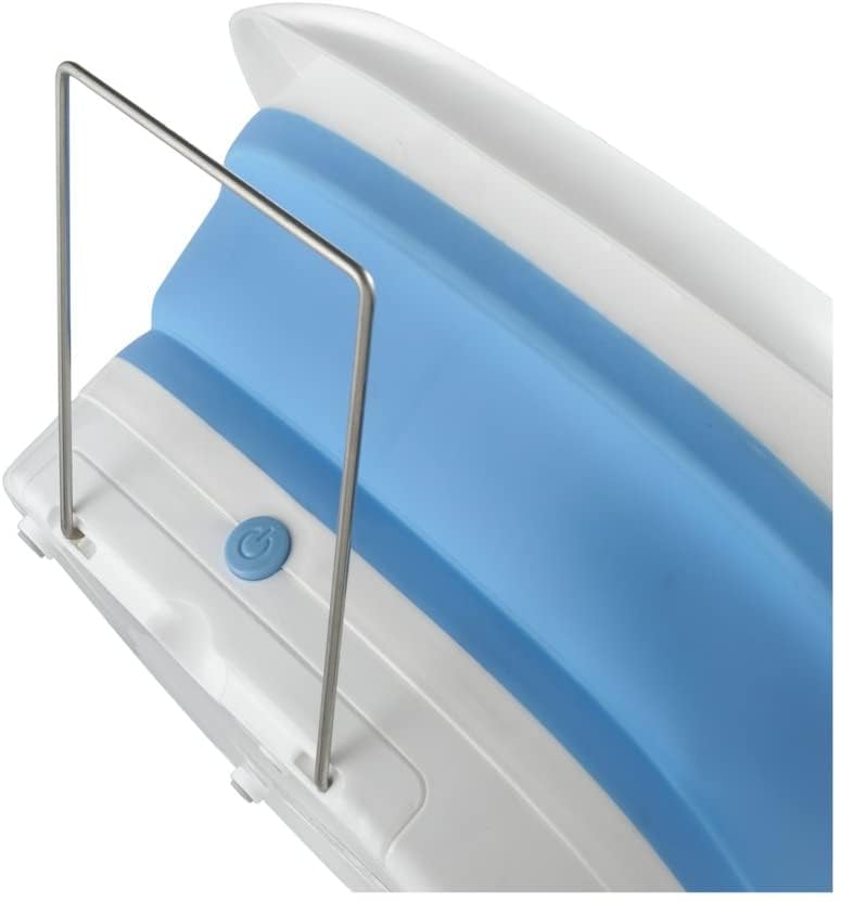 HoMedics Compact Pro Spa Collapsible Footbath with Heat | Vibration Massage, Acu-Node Surface, Heat Maintenance | Improves Circulation, Soothe Tired Muscles, Collapsible Tub for Easy Storage