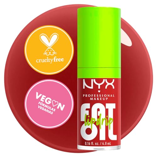 NYX Cosmetics, Fat Oil Lip Drop, Brillo Labial, Sprinkle Sprinkle