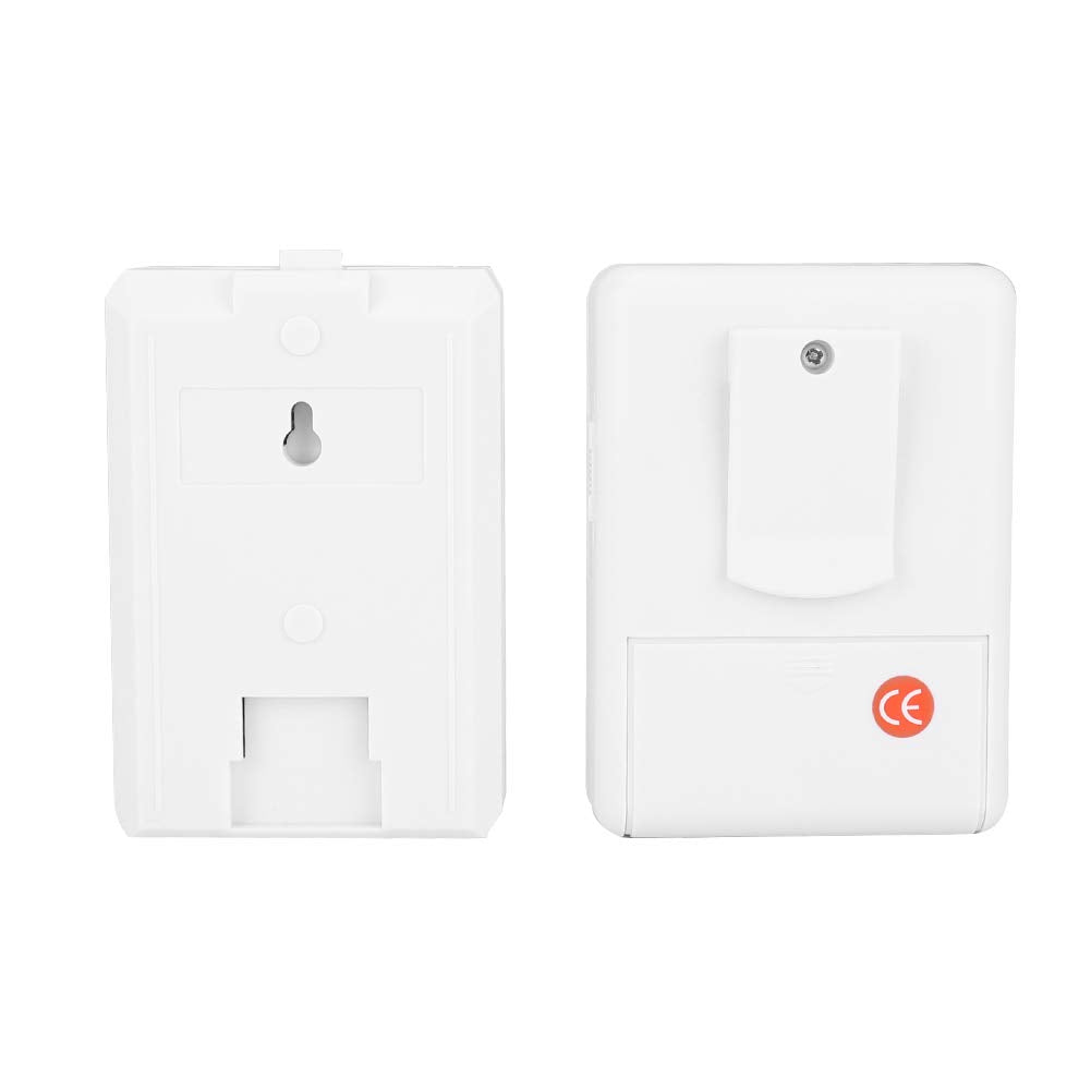 Bienvenido Kit de Timbre Alarma de Seguridad de Entrada de Volumen Ajustable Detector de Sensor infrarrojo IR Timbre de Puerta para Puerta de jardín