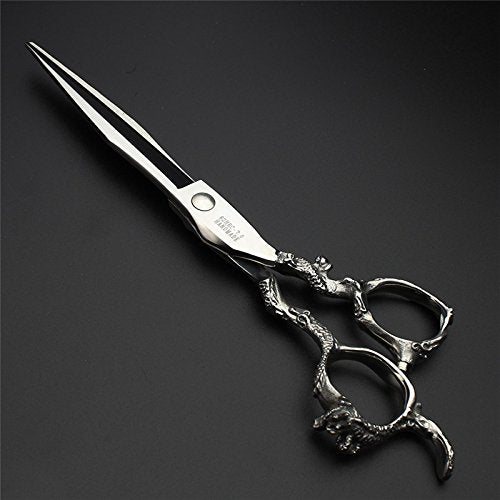 AXEMOORE Tijeras profesionales de Japn 440C, Modernas, Plateadas, para Peluquera, 7 Pulgadas