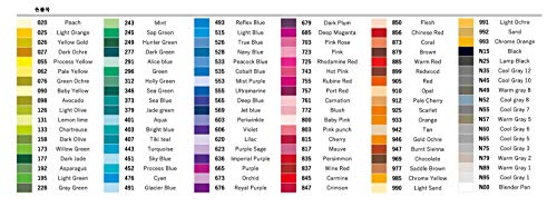 Marcadores de Arte Dual Brush Pen Tombow Citrus, 10-Pack Blendable con Puntas Pincel y Fina