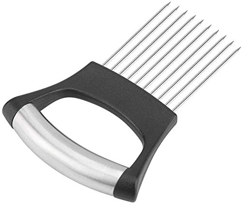 Cortadora de Cebolla y Carne de Acero Inoxidable con 10 Puntas para Cocina