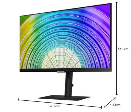 Monitor Samsung QHD 24 Pulgadas con Panel IPS y USB Tipo-C Máxima Conectividad