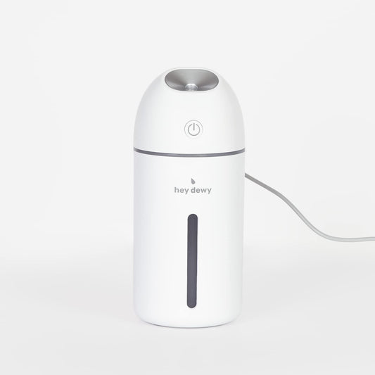 Hey Dewy Humidificador facial portátil hidratante de niebla fría (versión con cable)