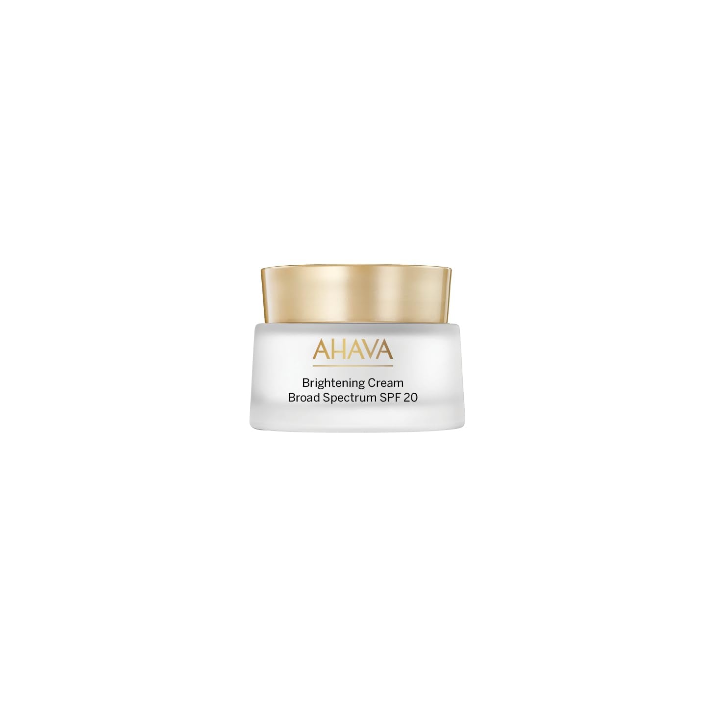 Crema Hidratante AHAVA SPF20 Tono Uniforme y Control de Edad para Mujer