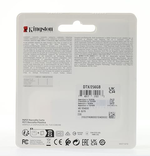 Kingston USB DTExodia 256GB USB 3.2 Gen 1 (DTX/256GB)