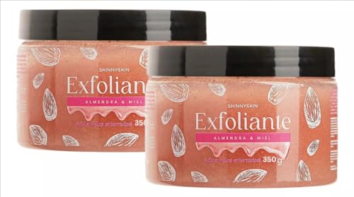 Pack de 2 Exfoliantes Hidratantes ShinnySkin Miel Piel Suave y Libre de Imperfecciones