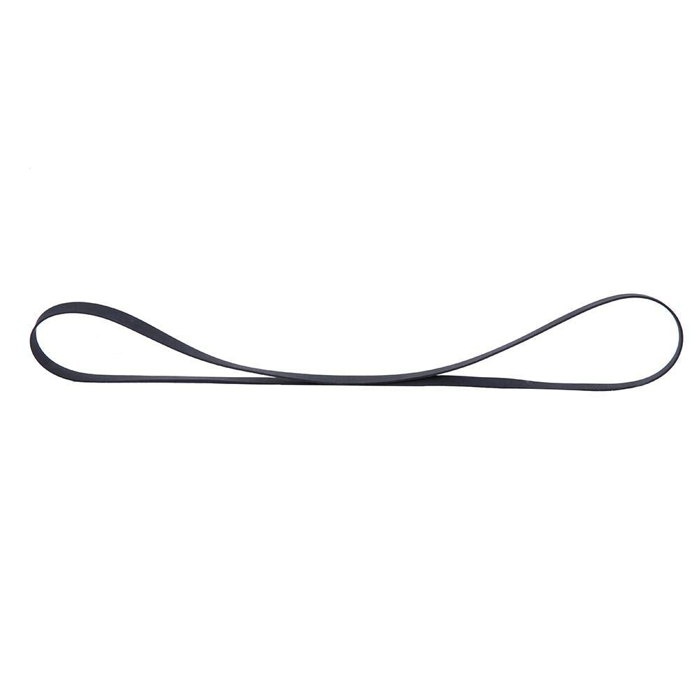 Bnineteenteam Cinturón de Caucho Negro para Tocadiscos, cinturón de Repuesto para Plato Giratorio con Dos Tipos de Longitud(1L10 200mm)