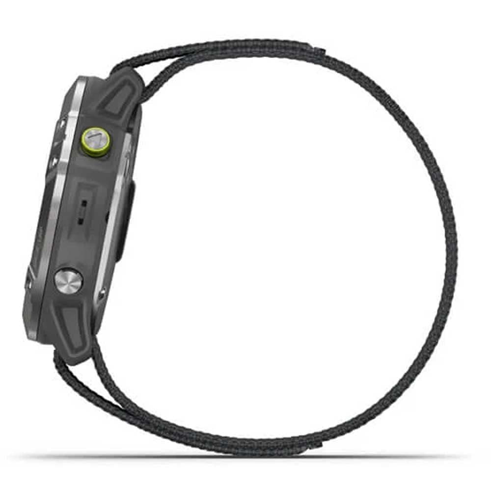 Garmin, Enduro Acero con Banda Nailon Gris