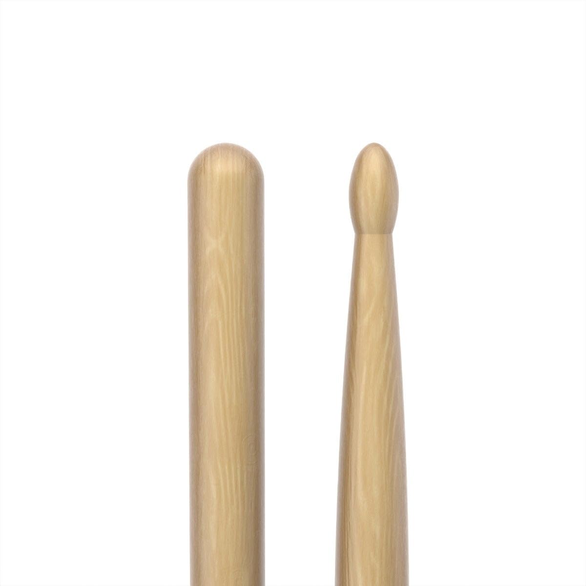 Promark American Hickory Classic 7A Drumsticks, Oval Tip, Four Pairs