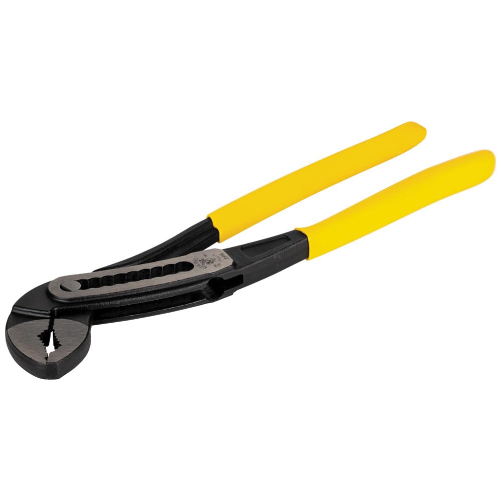 Klein Tools D5052KIT - Juego de alicates clásicos de bomba Klaw de 2 piezas, alicates de bomba de 7 pulgadas y 10 pulgadas, diseño compacto con mordaza en V y dientes endurecidos para un par máximo
