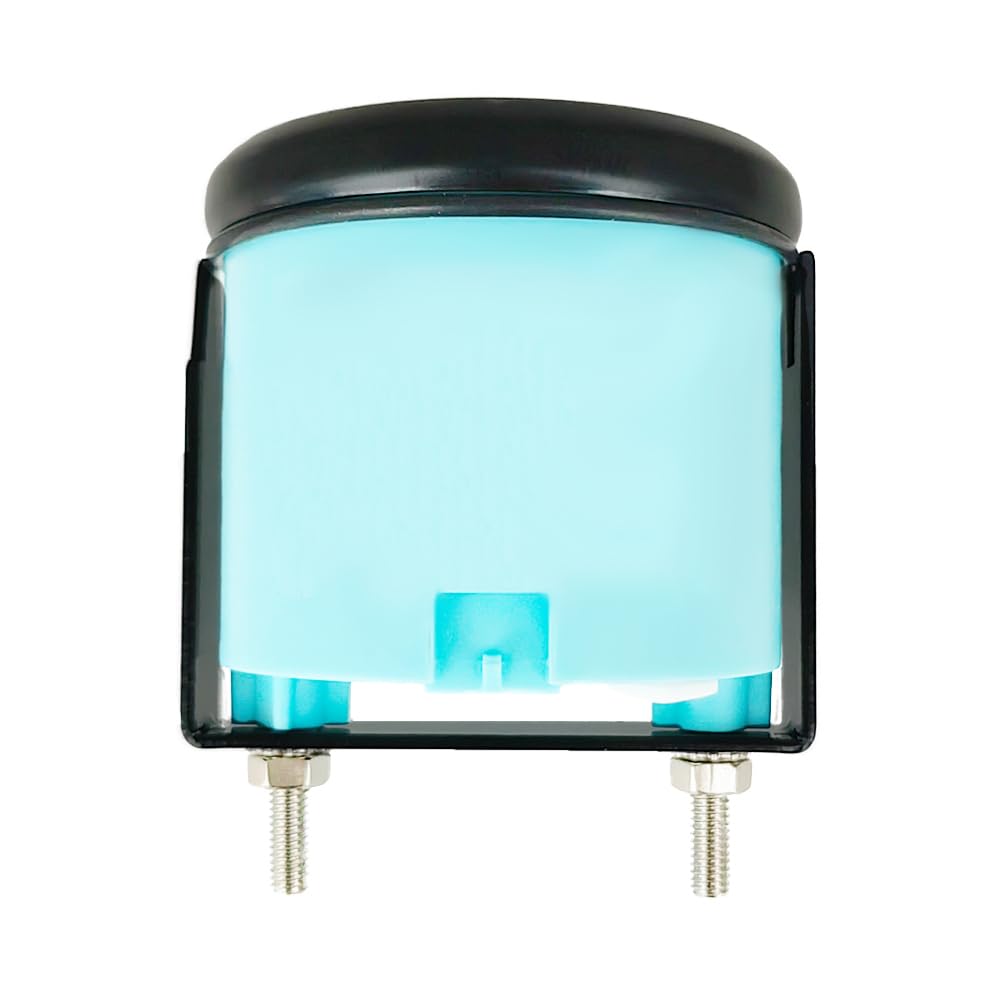 Amperímetro ELING Negro Retroiluminación Roja 80A con Sensor de Corriente 52mm