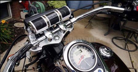 Sistema de Sonido Bluetooth para Motocicleta a Prueba de Agua con Altavoces Estéreo y Radio FM MP3