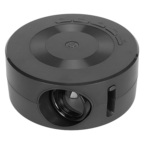 Proyector LED Yunseity Blanco Portátil Inteligente 1080P HD con Altavoz Incorporado para Cine en Casa