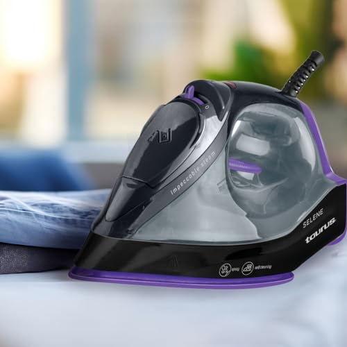 Plancha de Vapor Taurus Selene Antiadherente con Auto-limpieza