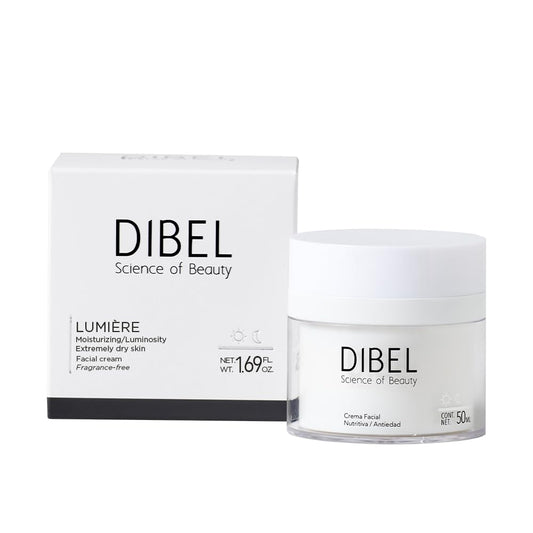 Reve Dermatologique | Dibel Lumiere - Humectación muy intensa - hidratación, vitalidad y tonicidad a la piel del rostro – 50 ml