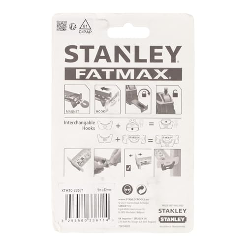 FatMax - Cinta de autobloqueo (8 m, 32 mm)