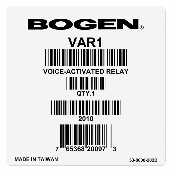 Relé Activado por Voz Bogen Var1