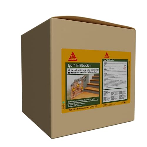Kit de Aplicación SIKA Igol Infiltración Predosificado Embudo y Cera 4L