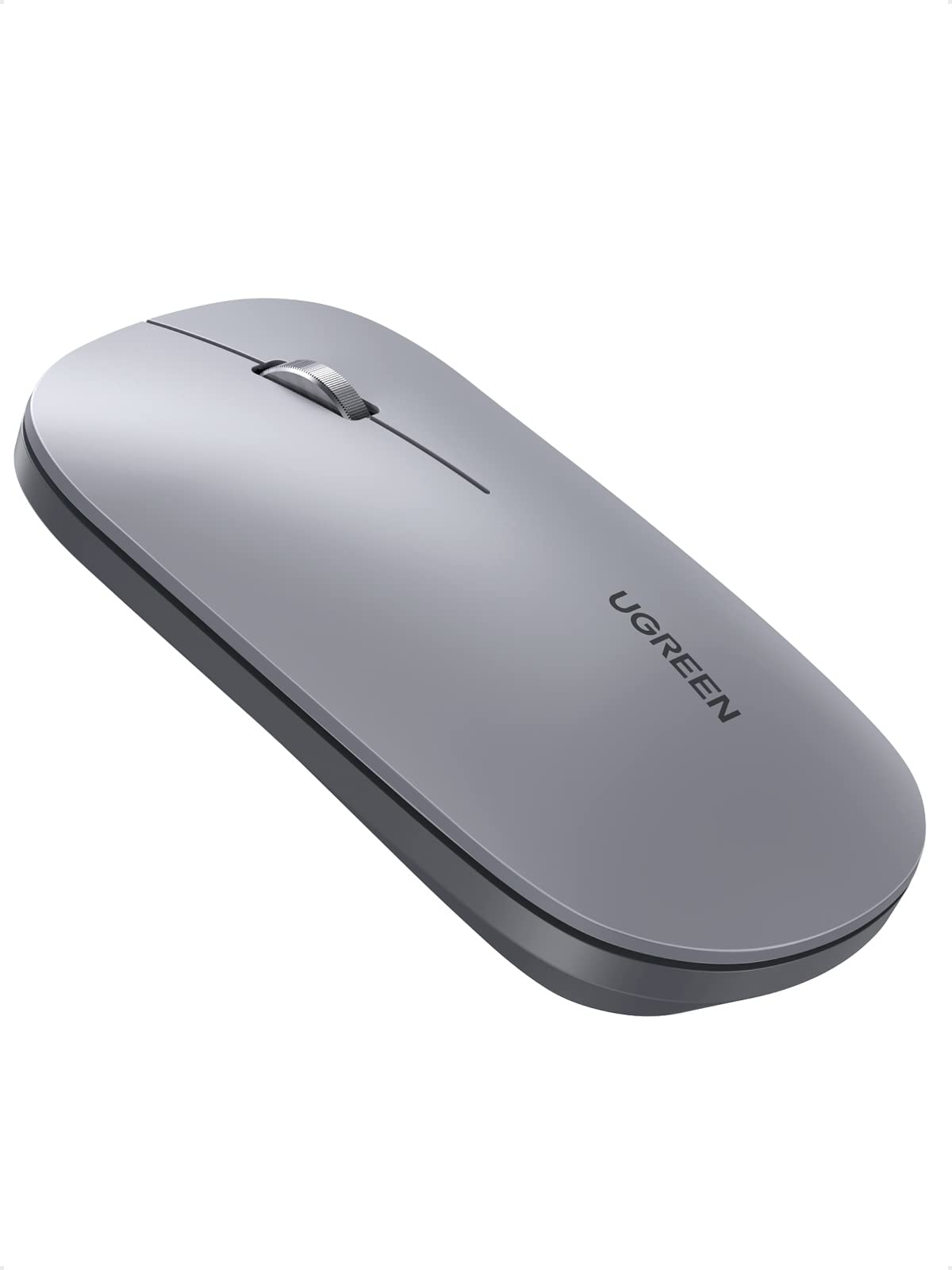 Ratón Inalámbrico UGREEN Gris Bluetooth y USB 2.4G Silencioso 4000 dpi